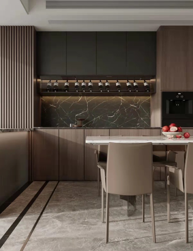 【小二家居3042 全屋定制】璞樾和山-現(xiàn)代-2021最新工地 衣柜PET膚亞板柜體多層板