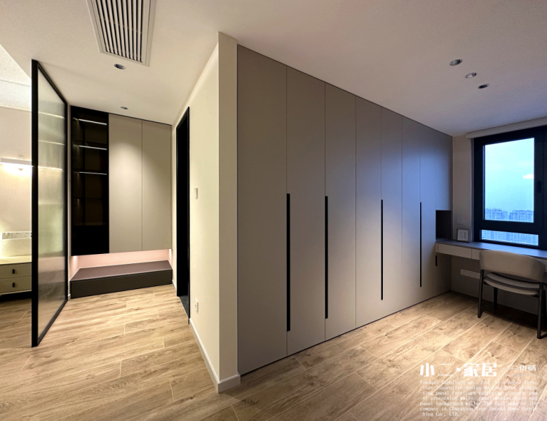 【小二家居3927 全屋定制】清云瀾灣*現(xiàn)代簡約-櫥柜衣柜定制家具 生產(chǎn)流程跟進