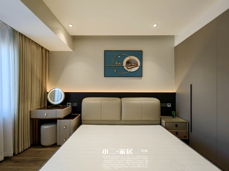 【小二家居2578 全屋定制】江陰上城*現(xiàn)代簡約-櫥柜衣柜定制家具 生產(chǎn)流程跟進