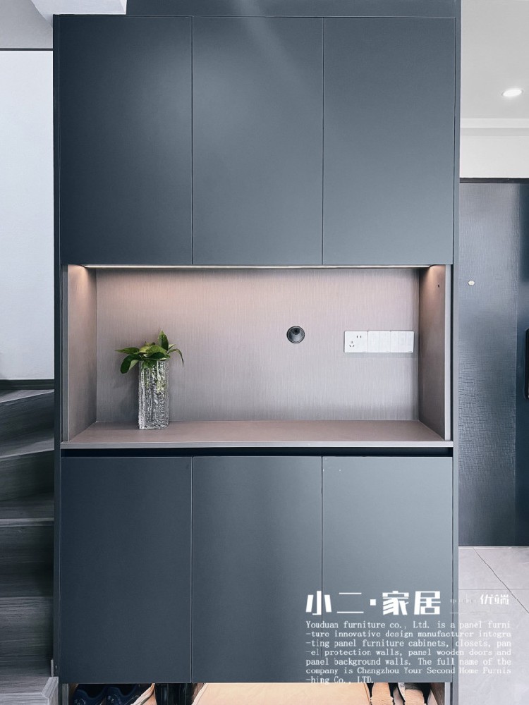 小二家居6918 全屋定制】無錫世家臻園 現代簡約-櫥柜衣柜定制家具 生產流程跟進