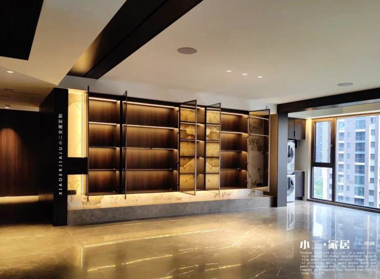 【小二家居3945 全屋定制】君開花園 現(xiàn)代簡約-櫥柜衣柜定制家具 生產(chǎn)流程跟進