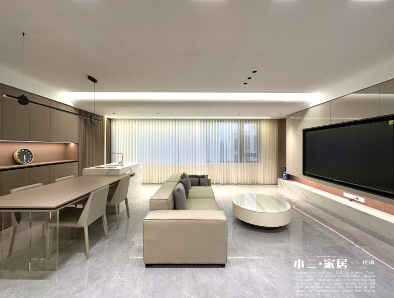 【小二家居3966 全屋定制】港悅府*現(xiàn)代簡約-櫥柜衣柜定制家具 生產(chǎn)流程跟進