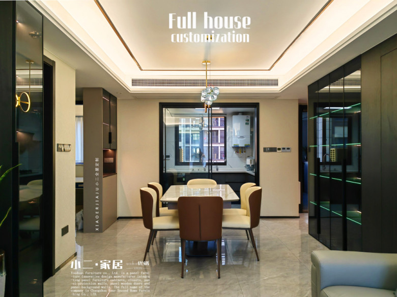 【小二家居3724 全屋定制】無錫 惠山映*現代簡約-櫥柜衣柜定制家具 生產流程跟進