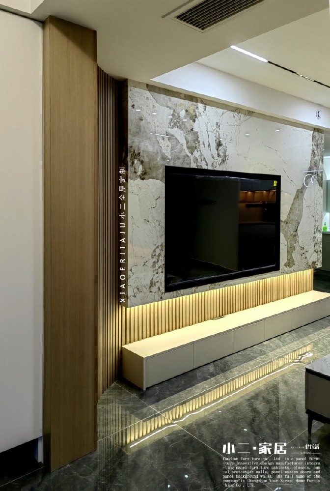 【小二家居0807 全屋定制】江陰紅豆香江華府 現代簡約-櫥柜衣柜定制家具 生產流程跟進