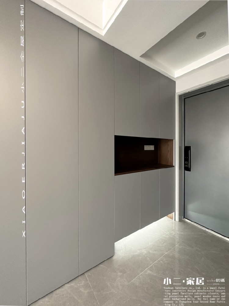 【小二家居0011 全屋定制】昱湖上觀 現(xiàn)代簡(jiǎn)約-櫥柜衣柜定制家具 生產(chǎn)流程跟進(jìn)
