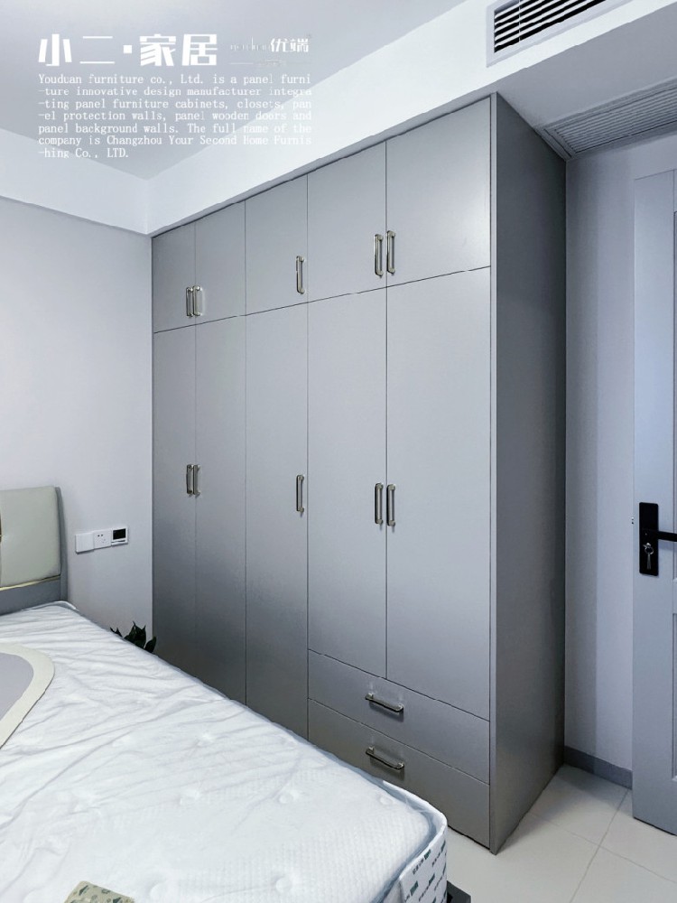 【小二家居2199 全屋定制】揚(yáng)中中華小區(qū) 現(xiàn)代簡(jiǎn)約-櫥柜衣柜定制家具 生產(chǎn)流程跟進(jìn)