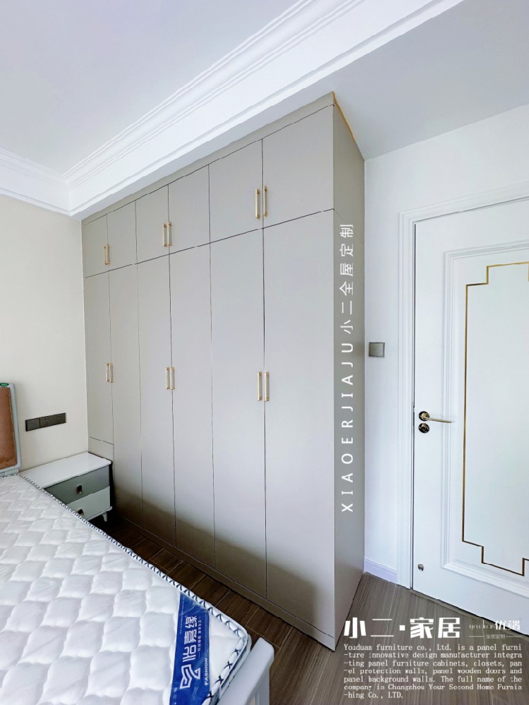 【小二家居4363 全屋定制】深業(yè)華府 現(xiàn)代簡(jiǎn)約-櫥柜衣柜定制家具 生產(chǎn)流程跟進(jìn)