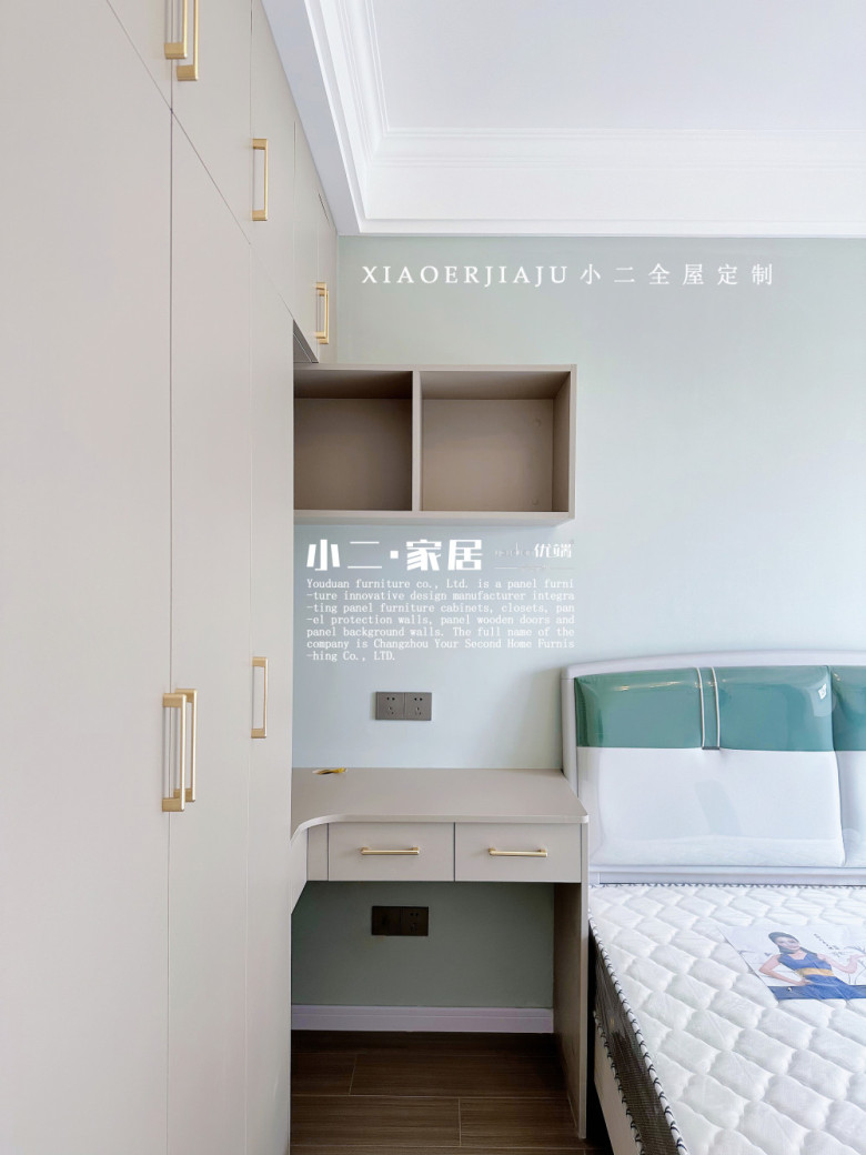 【小二家居3973 全屋定制】九洲新世界花苑 現代簡約-櫥柜衣柜定制家具 生產流程跟進