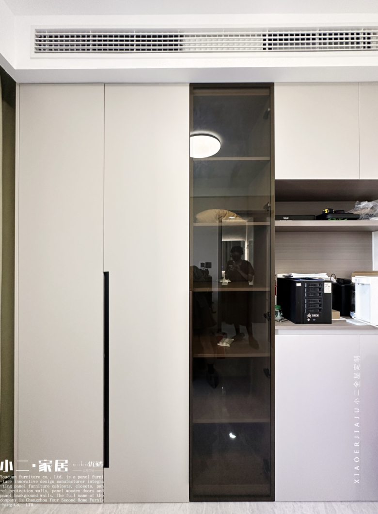 【小二家居0850 全屋定制】宜興安康小區(qū) 現(xiàn)代簡(jiǎn)約-櫥柜衣柜定制家具 生產(chǎn)流程跟進(jìn)