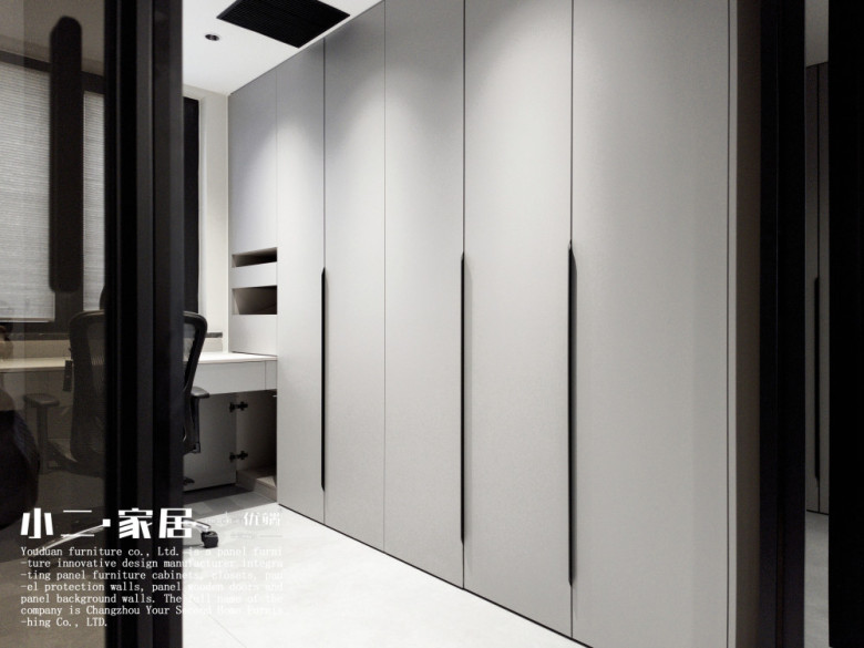 【小二家居2151 全屋定制】天奕云著 現(xiàn)代簡約-櫥柜衣柜定制家具 生產(chǎn)流程跟進