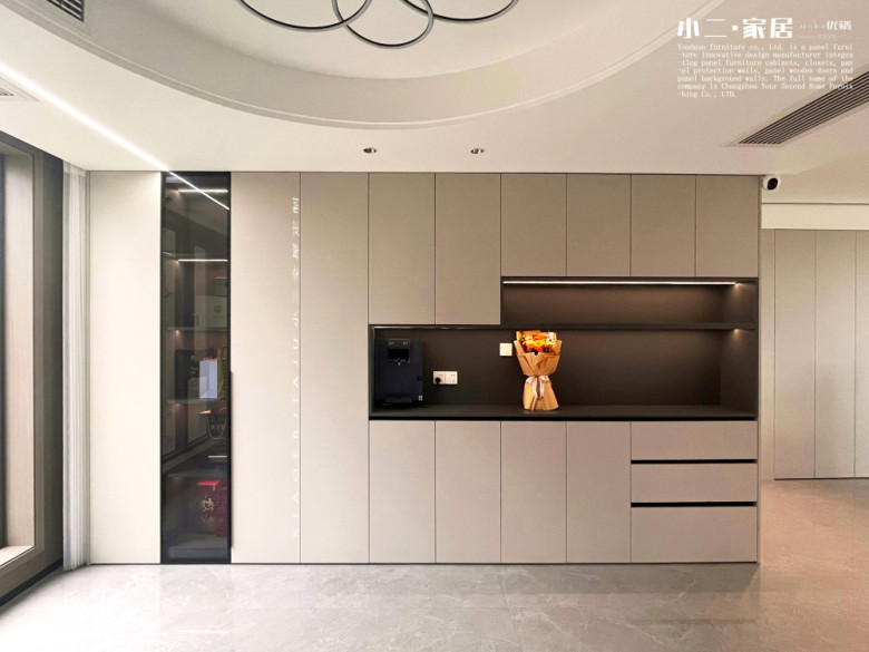 【小二家居3305 全屋定制】竹韻茗苑 現代簡約-櫥柜衣柜定制家具 生產流程跟進