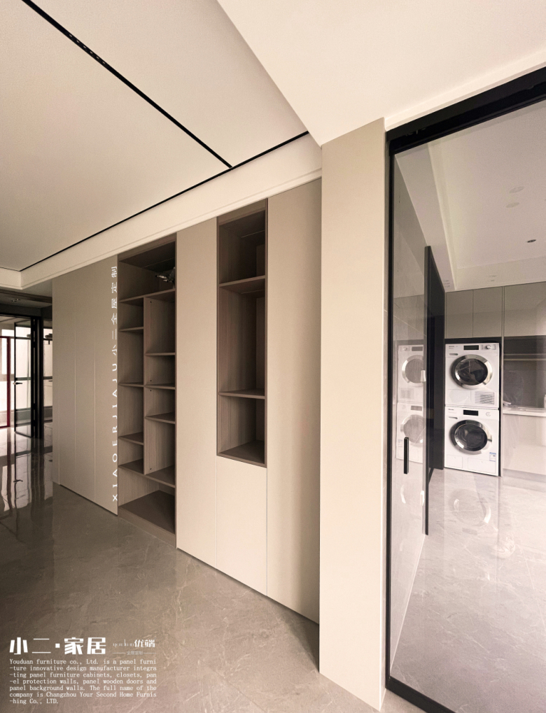 【小二家居4814 全屋定制】溧陽(yáng)世紀(jì)頤府 現(xiàn)代簡(jiǎn)約-櫥柜衣柜定制家具 生產(chǎn)流程跟進(jìn)