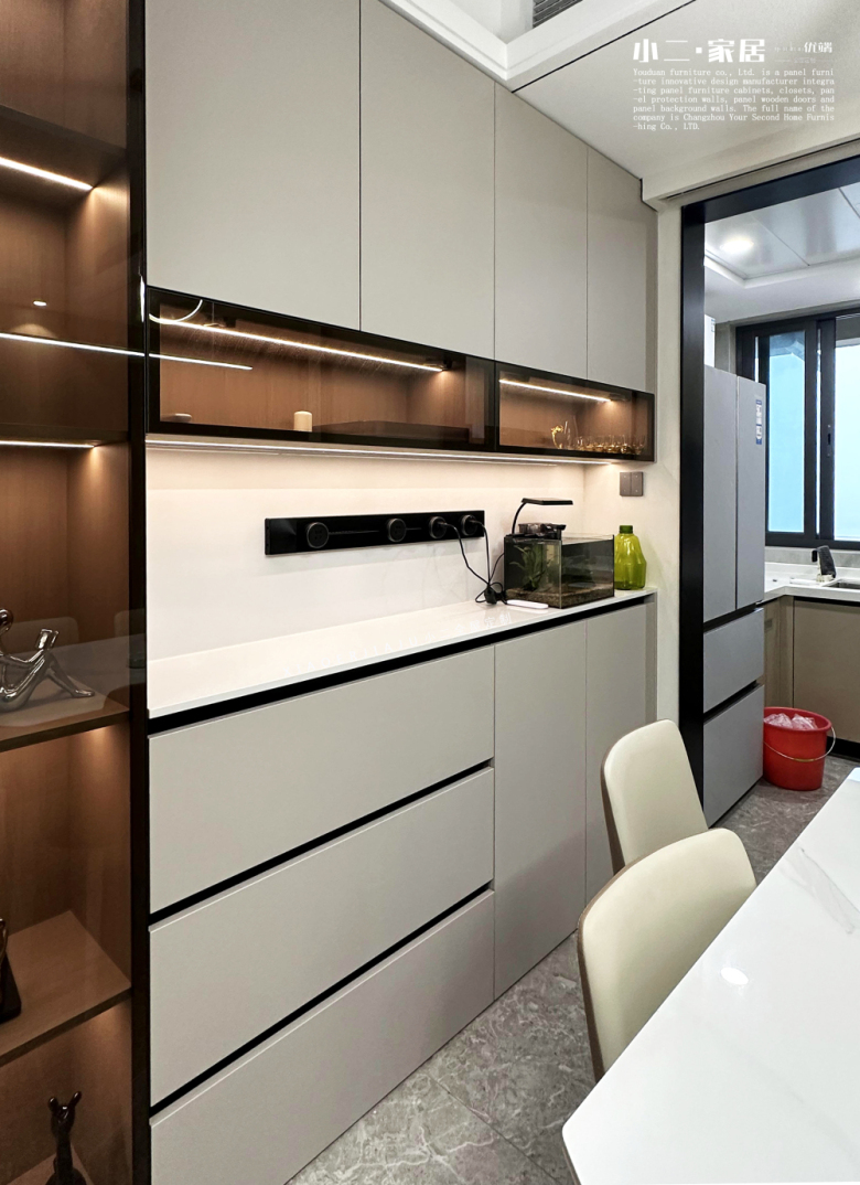 【小二家居4715 全屋定制】江陰濱江 現代簡約-櫥柜衣柜定制家具 生產流程跟進