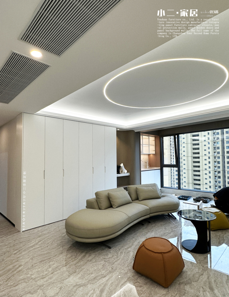 【小二家居4485 全屋定制】金域丹堤 現代簡約-櫥柜衣柜定制家具 生產流程跟進