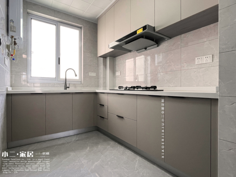 【小二家居2815 全屋定制】夏城花園 現(xiàn)代簡(jiǎn)約-櫥柜衣柜定制家具 生產(chǎn)流程跟進(jìn)